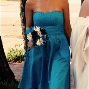 Turquoise formal dress